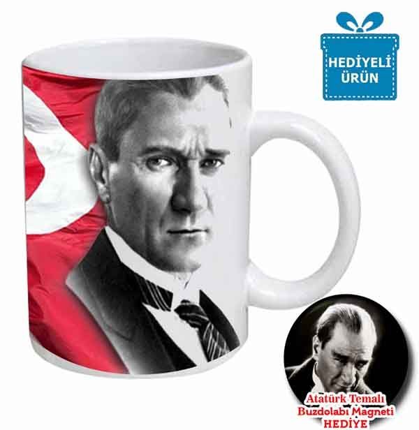 Atatürk Temalı Kupa Bardak 1
