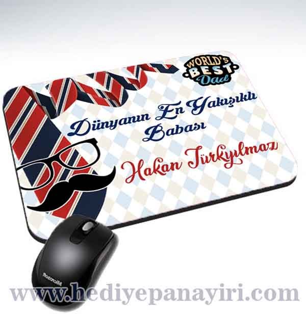 Babalar Günü En Yakışıklı Baba MousePad