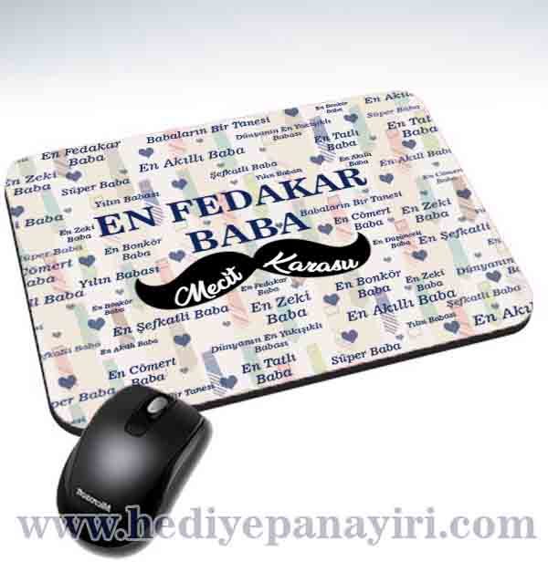 Babalar Günü En Fedakar Baba MousePad