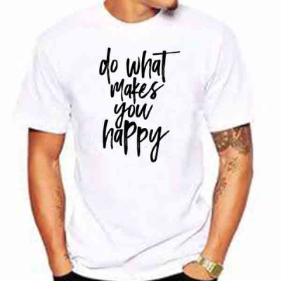 Do What Makes You Happy Baskılı Tişört