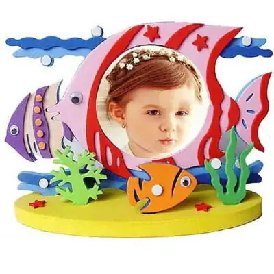 Eva Eğitici Öğretici Balık Puzzle Çerçeve