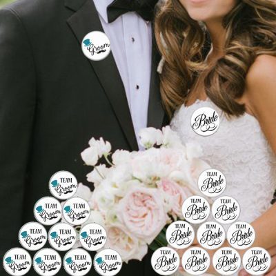 Gelin, Damat ve Yakınları Düğün Rozetleri 2