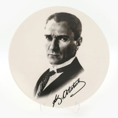 Atatürk Portreli Dekoratif Tabak