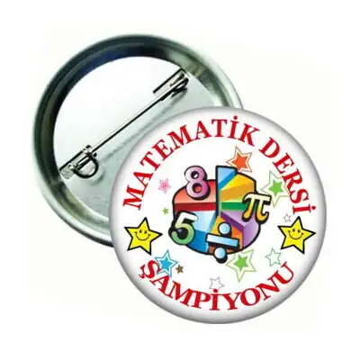 Matematik Dersi Şampiyonu Rozeti