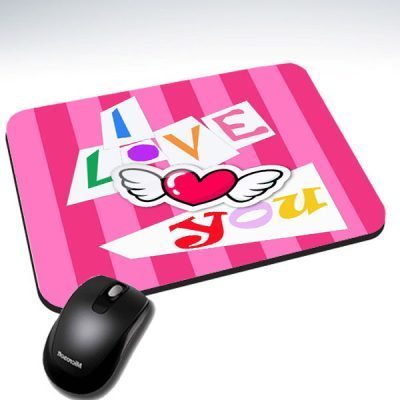 Sevgiliye Özel I Love You MousePad