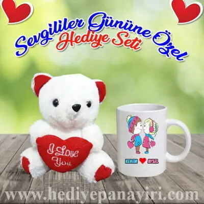 Sevgililer Gününe Özel Hediye Seti 2