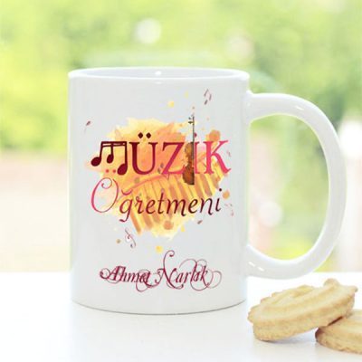 Müzik Öğretmeni Kupa Bardak