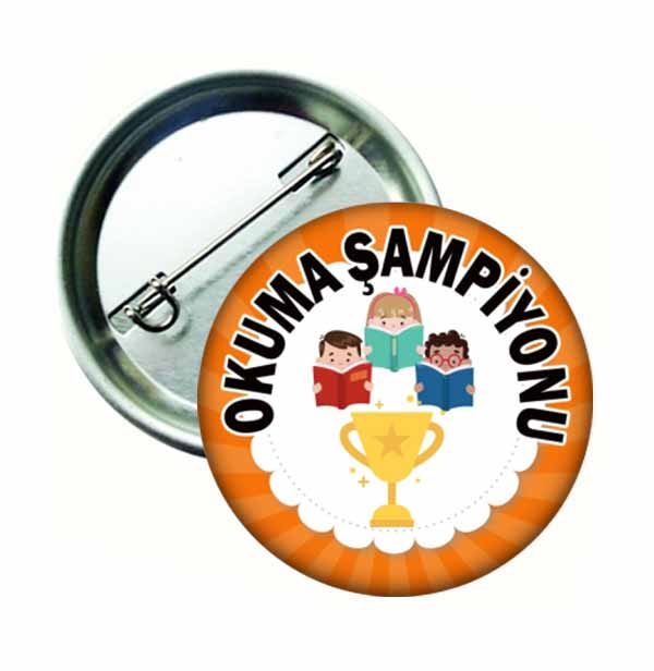 Okuma Şampiyonu Rozeti