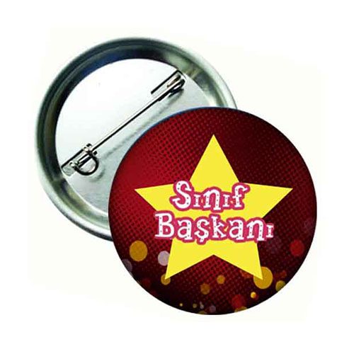 Sınıf Başkanı Öğrenci Rozeti