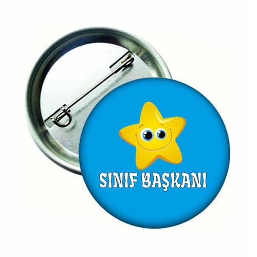 Sınıf Başkanı Öğrenci Rozeti