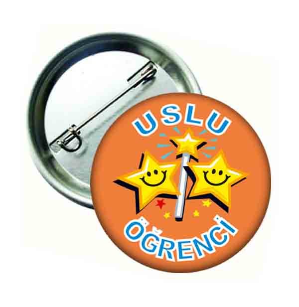 Uslu Öğrenci Rozeti