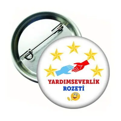 Yardımsever Öğrenci Rozeti (10 Adet)