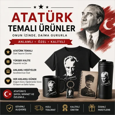 Atatürk Temalı Ürünler