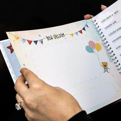 Hamilelik Ve Anne Bebek Günlüğü – Kız Bebek – Anı Defteri