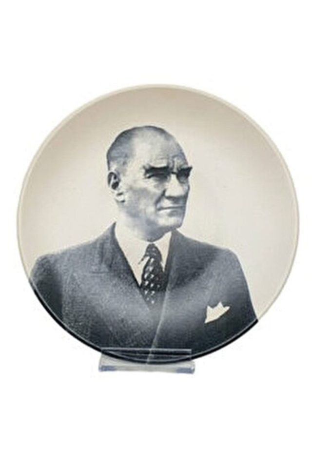 Atatürk Portreli Dekoratif Tabak