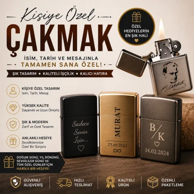 Kişiye Özel Çakmak