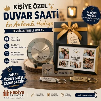 Kişiye Özel Duvar Saati