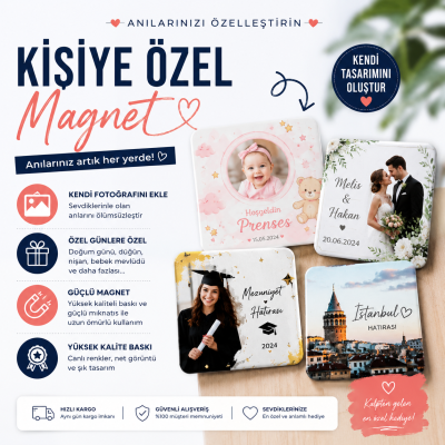 Kişiye Özel Magnet