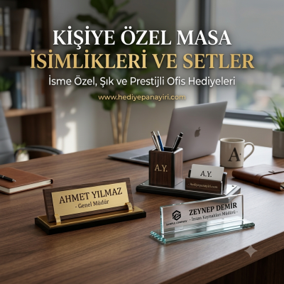 Kişiye Özel Masa İsimlikleri ve Setler