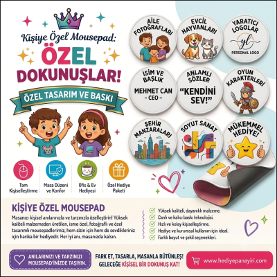 Kişiye Özel Mouse Ped